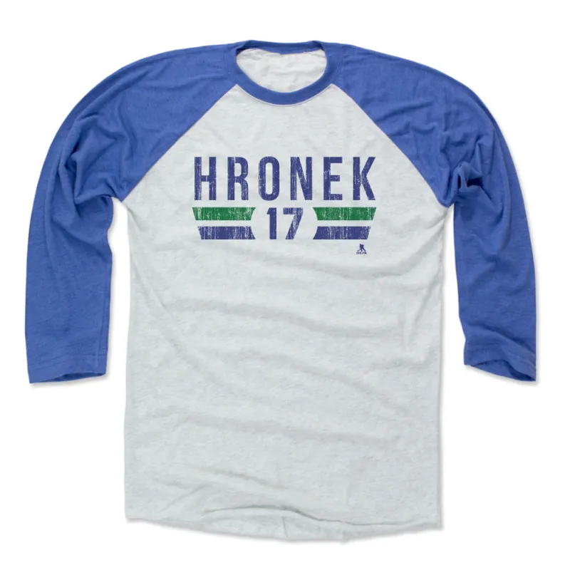 Filip Hronek Vancouver Font made by 500 Level
