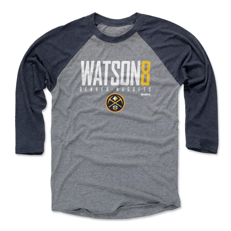Peyton Watson Denver Nuggets Elite WHT made by 500 Level