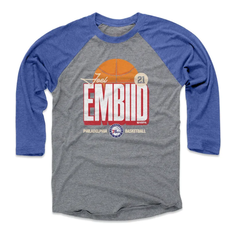 Joel Embiid Philadelphia 76ers Label WHT sold by 500 Level