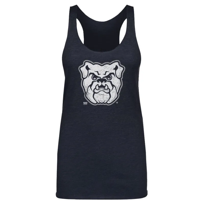 Butler Bulldogs Bulldog Vintage Logo WHT sold by 500 Level