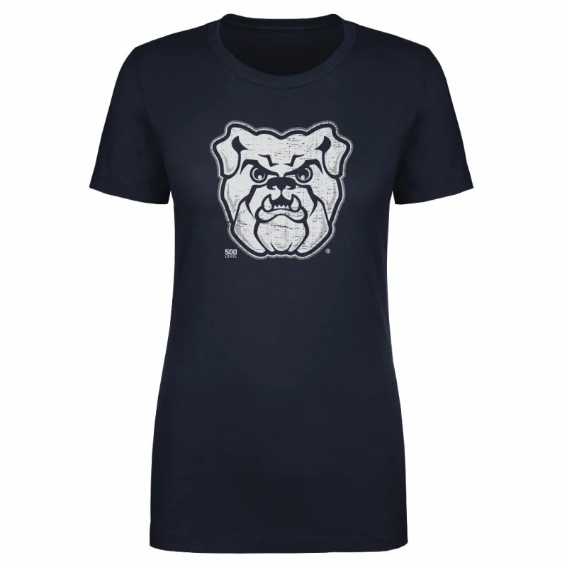 Butler Bulldogs Bulldog Vintage Logo WHT sold by 500 Level