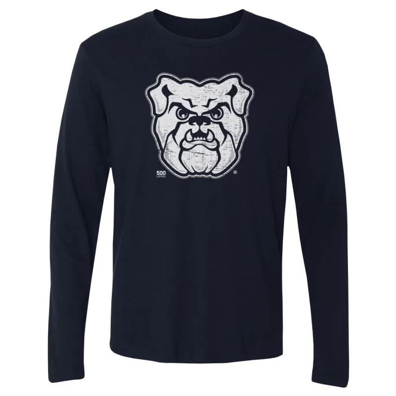 Butler Bulldogs Bulldog Vintage Logo WHT sold by 500 Level