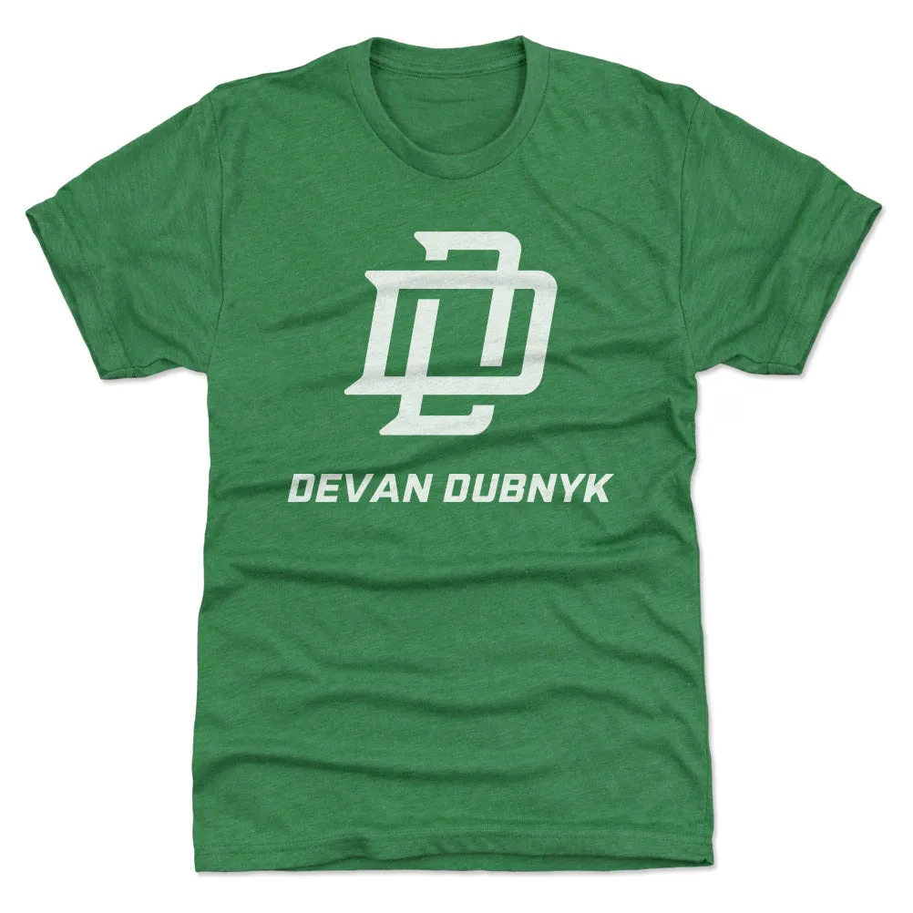 Devan Dubnyk Minnesota Logo WHT sold by 500 Level