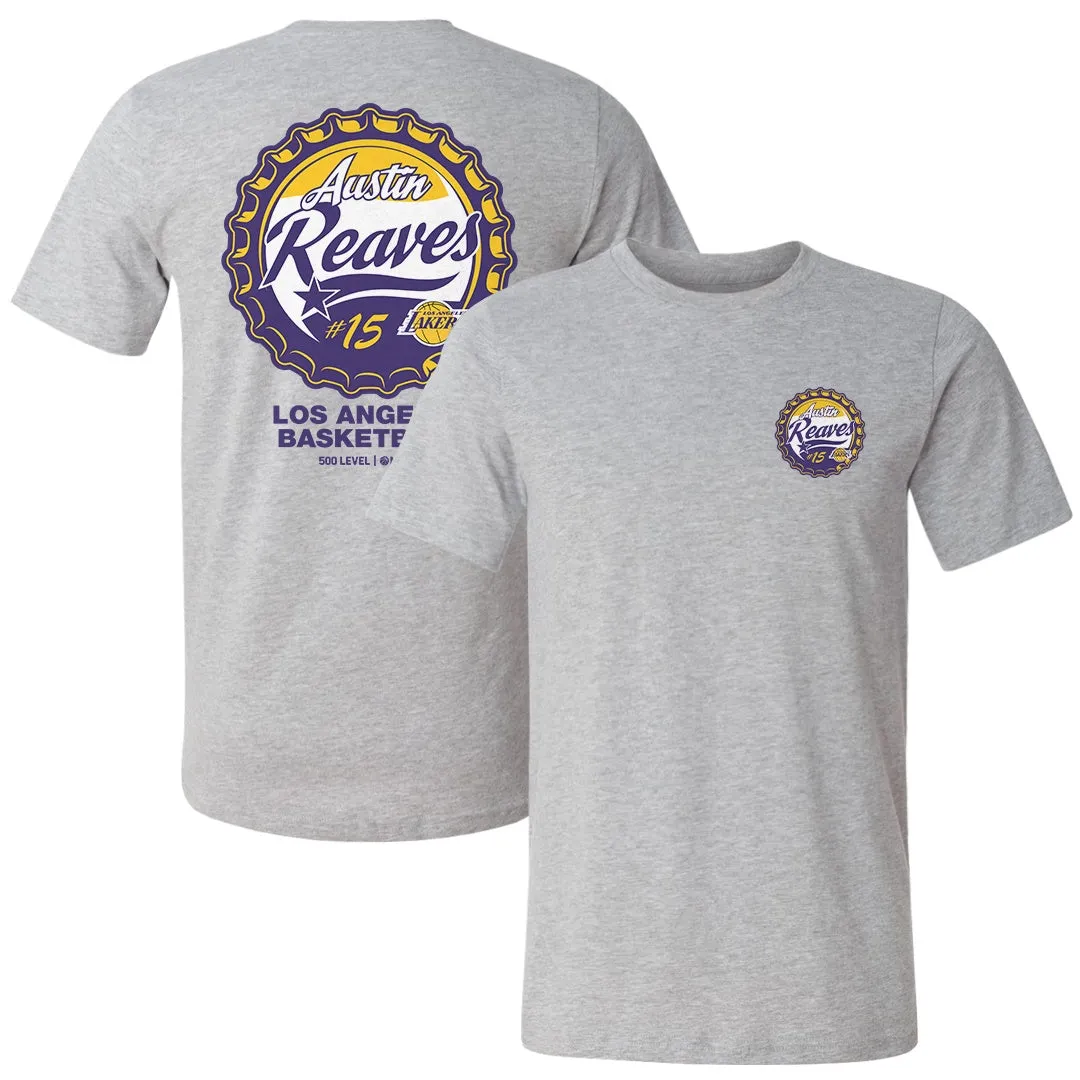 Austin Reaves Los Angeles Lakers Bottle Cap F&B WHT sold by 500 Level