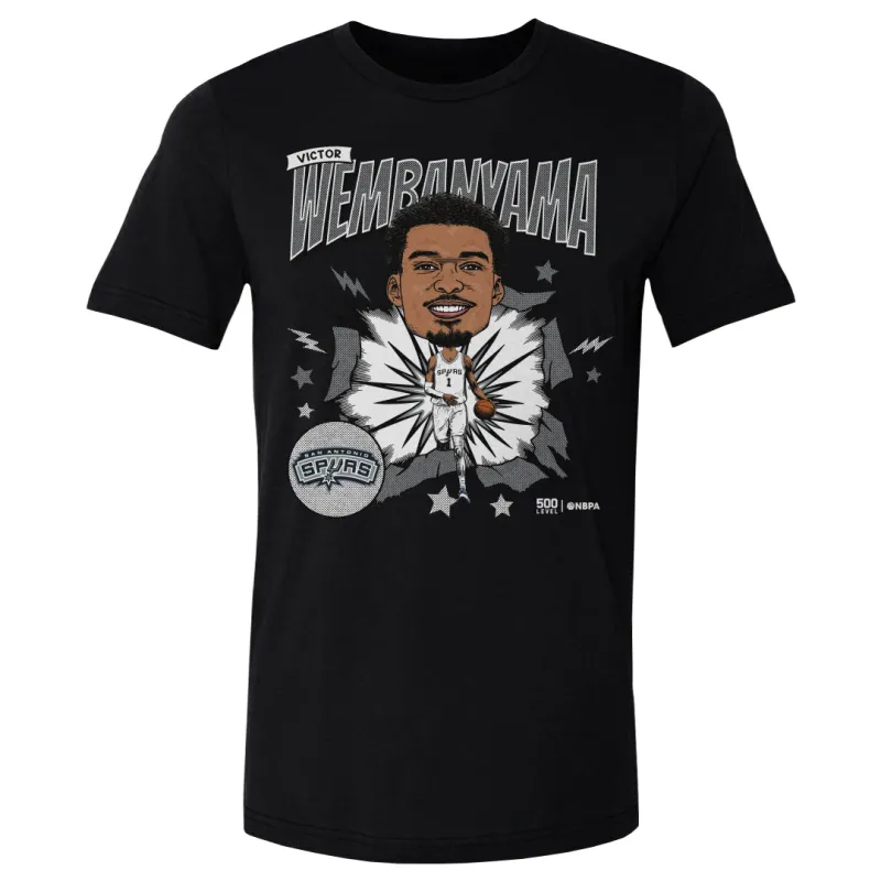 Victor Wembanyama San Antonio Spurs Caricature WHT sold by 500 Level