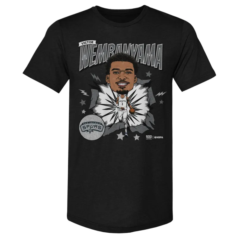 Victor Wembanyama San Antonio Spurs Caricature WHT sold by 500 Level