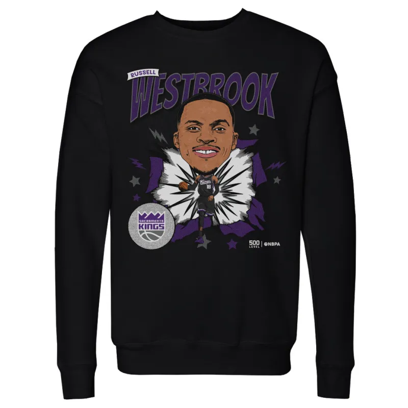 Russell Westbrook Sacramento Kings Caricature WHT sold by 500 Level