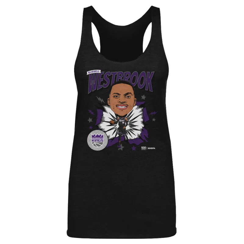 Russell Westbrook Sacramento Kings Caricature WHT sold by 500 Level