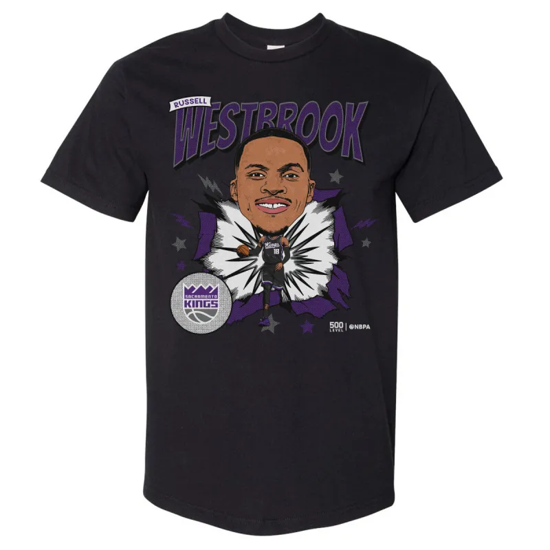Russell Westbrook Sacramento Kings Caricature WHT sold by 500 Level