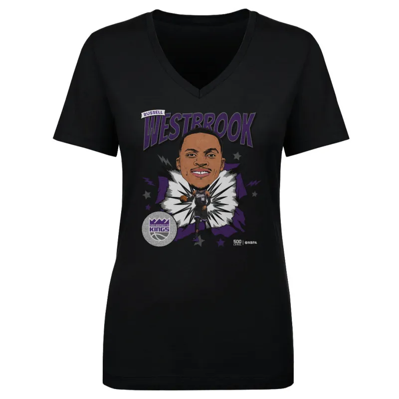 Russell Westbrook Sacramento Kings Caricature WHT sold by 500 Level