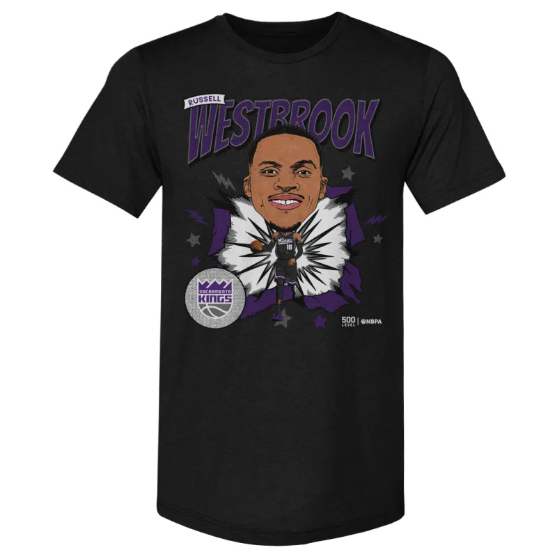 Russell Westbrook Sacramento Kings Caricature WHT sold by 500 Level