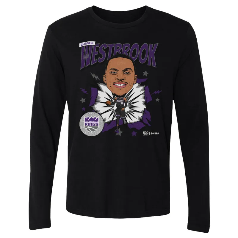 Russell Westbrook Sacramento Kings Caricature WHT sold by 500 Level