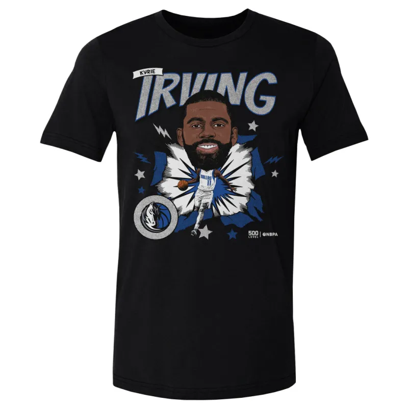 Kyrie Irving Dallas Mavericks Caricature WHT sold by 500 Level