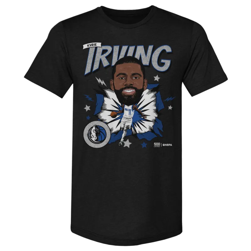 Kyrie Irving Dallas Mavericks Caricature WHT sold by 500 Level