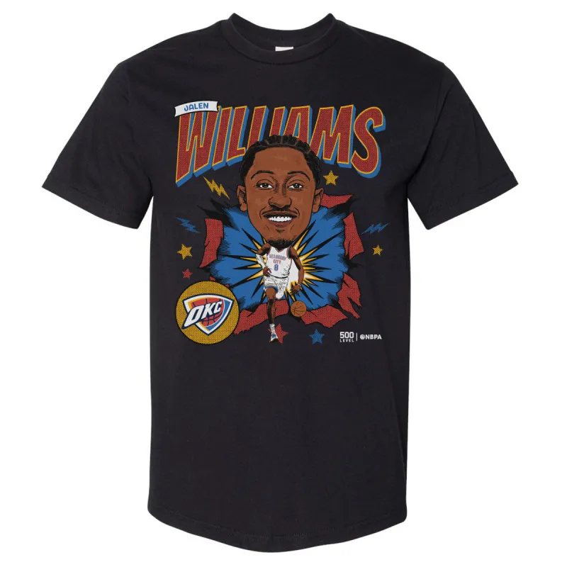 Jalen Williams Oklahoma City Thunder Caricature WHT sold by 500 Level