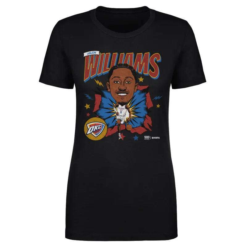 Jalen Williams Oklahoma City Thunder Caricature WHT sold by 500 Level
