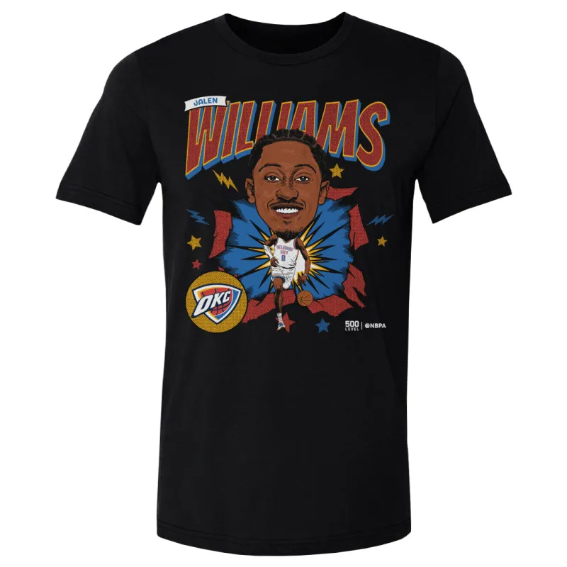 Jalen Williams Oklahoma City Thunder Caricature WHT sold by 500 Level