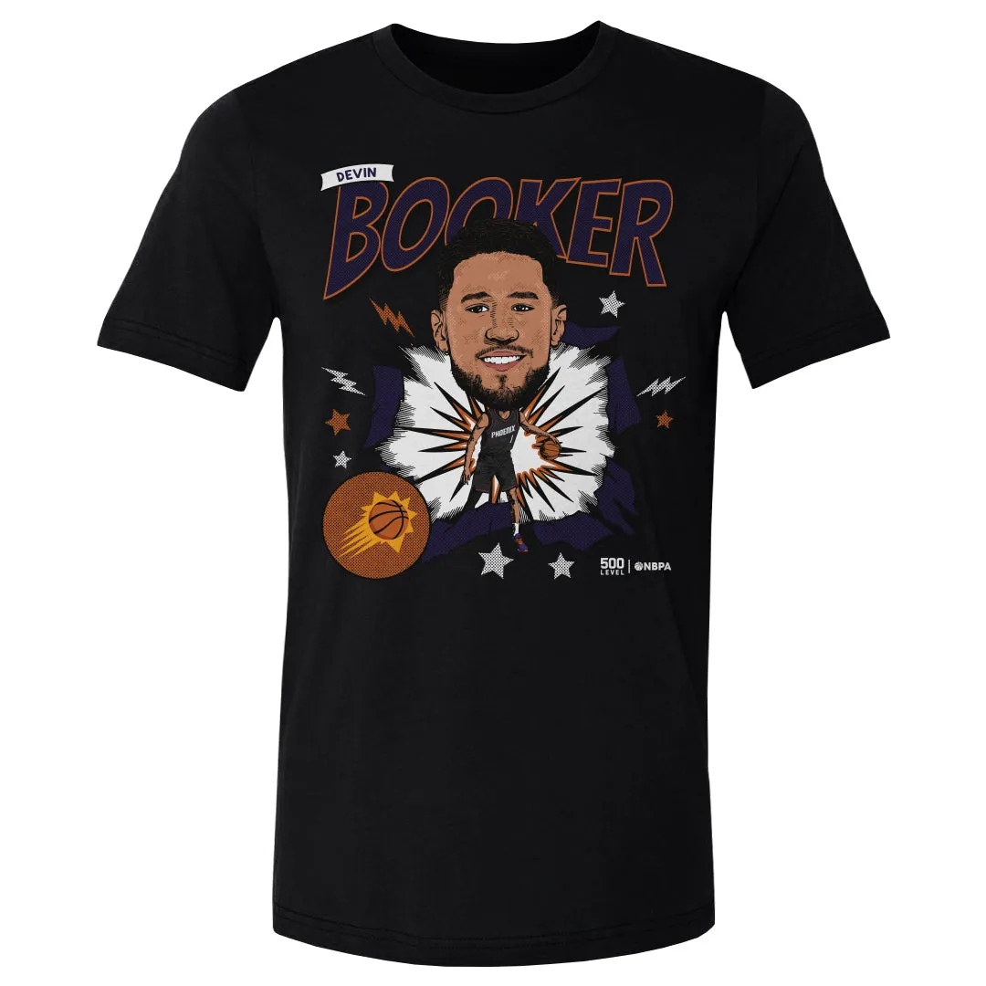 Devin Booker Phoenix Suns Caricature WHT sold by 500 Level