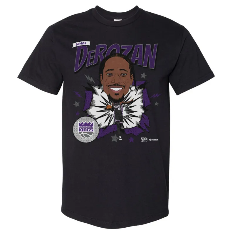 DeMar DeRozan Sacramento Kings Caricature WHT sold by 500 Level