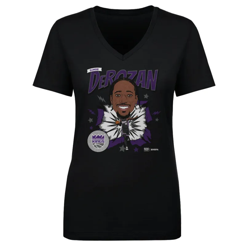 DeMar DeRozan Sacramento Kings Caricature WHT sold by 500 Level