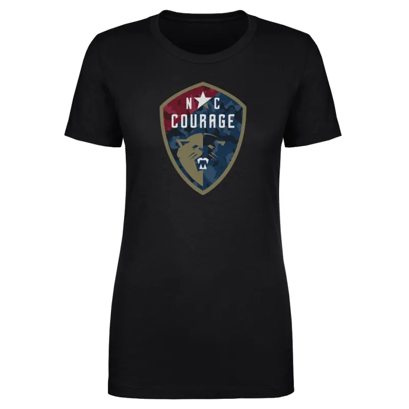 North Carolina Courage Camp Logo WHT sold by 500 Level