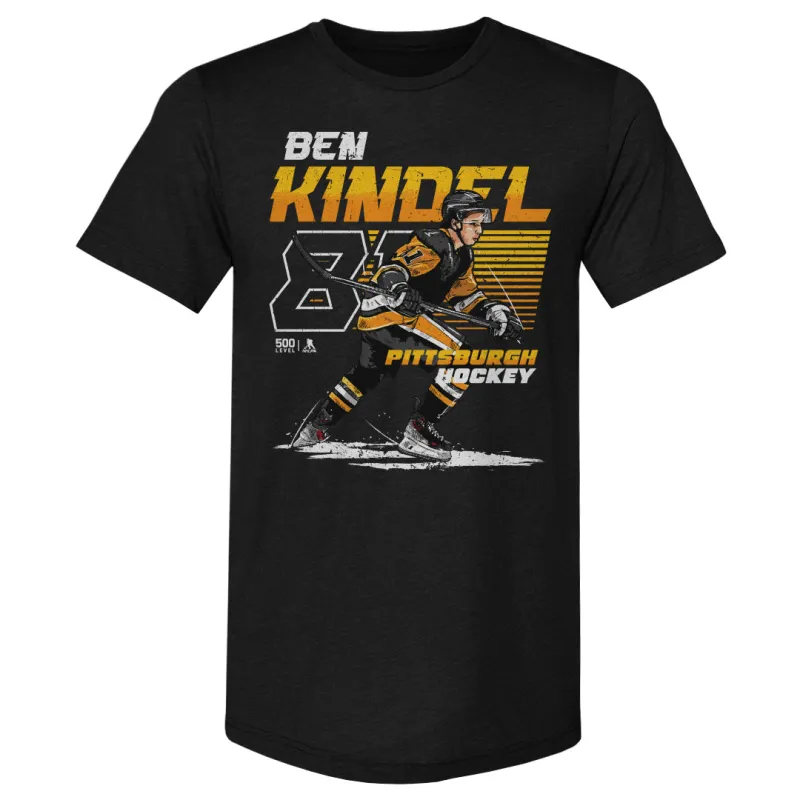 Ben Kindel Pittsburgh Player Name WHT sold by 500 Level