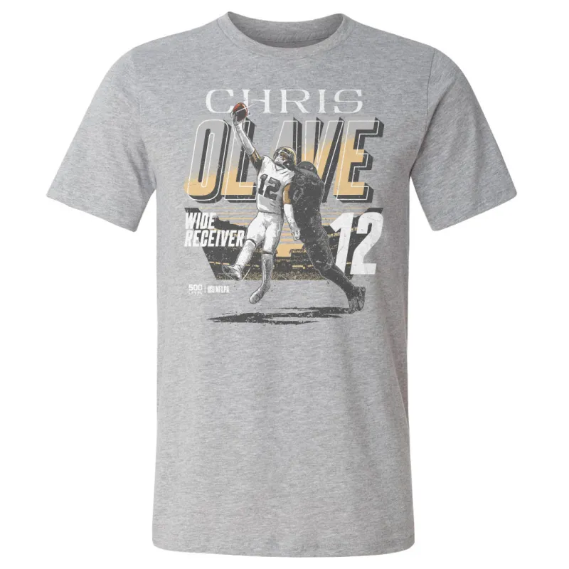 Chris Olave New Orleans One-Handed Catch WHT sold by 500 Level