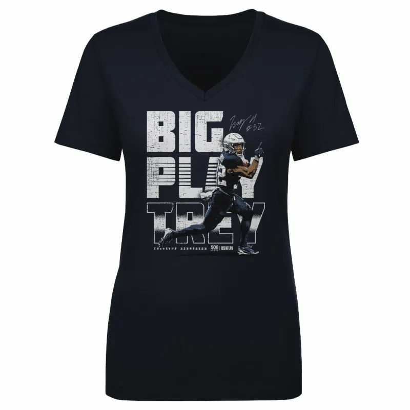 TreVeyon Henderson New England Big Play Trey WHT sold by 500 Level