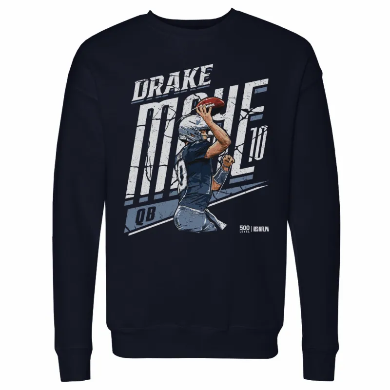 Drake Maye New England Player Name WHT sold by 500 Level