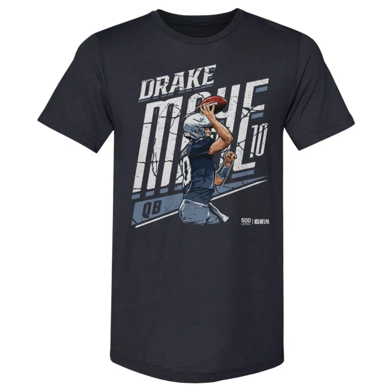 Drake Maye New England Player Name WHT sold by 500 Level