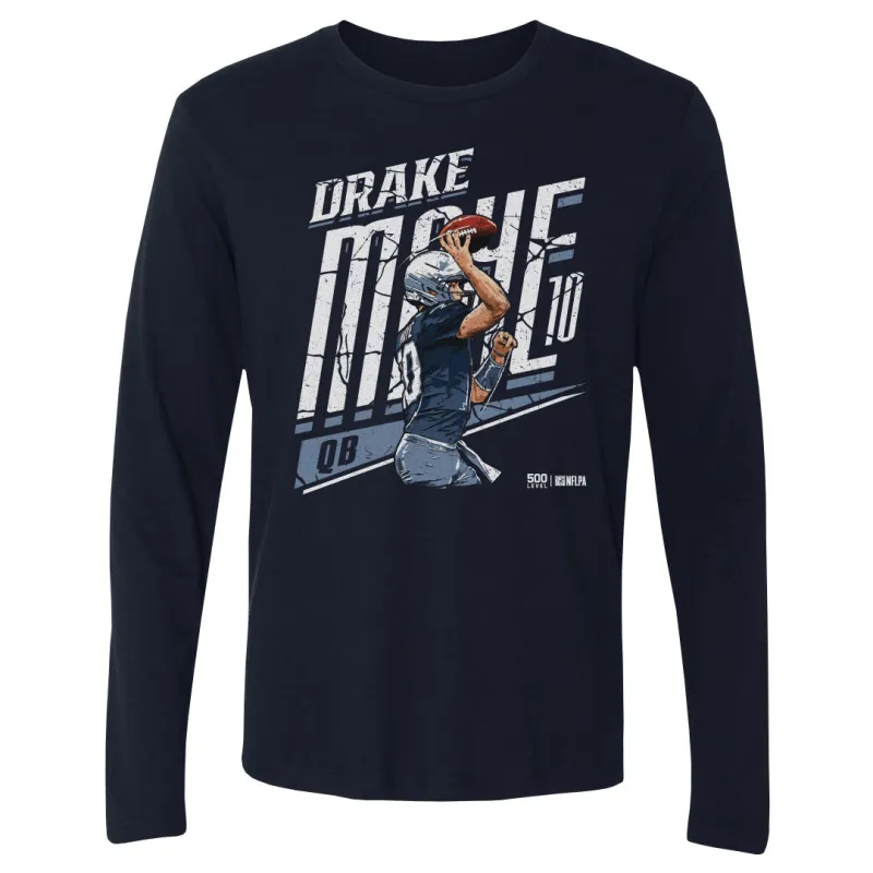Drake Maye New England Player Name WHT sold by 500 Level