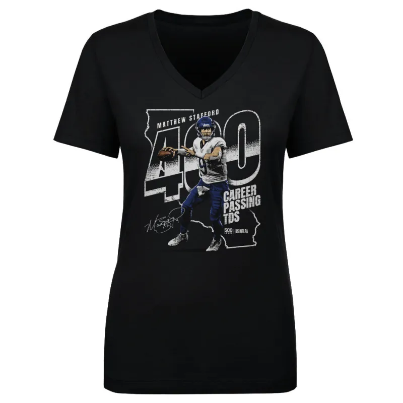 Matthew Stafford Los Angeles R 400 Club WHT made by 500 Level
