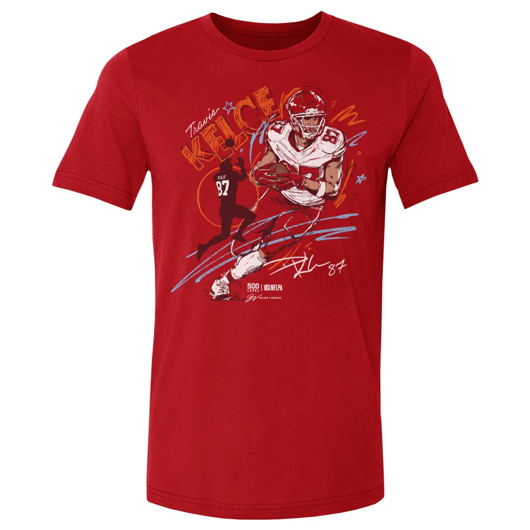 Travis Kelce Kansas City Scribble WHT sold by 500 Level