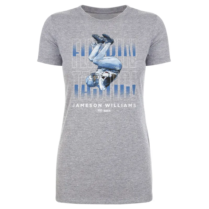 Jameson Williams Detroit Flippintastic WHT sold by 500 Level