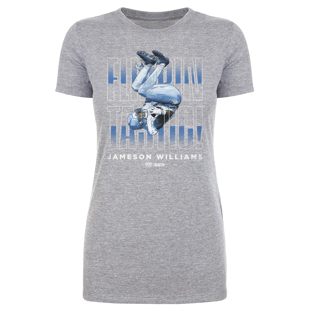 Jameson Williams Detroit Flippintastic WHT sold by 500 Level