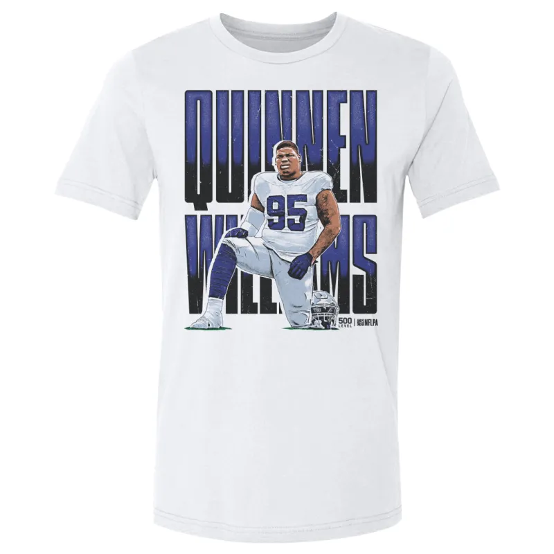 Quinnen Williams Dallas Name Retro sold by 500 Level