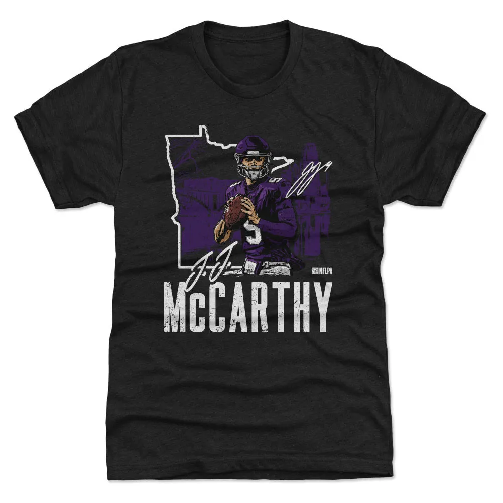 J.J. McCarthy Minnesota State WHT sold by 500 Level