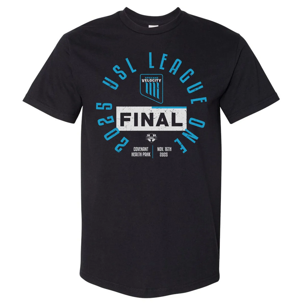 Spokane Velocity 2025 USL League One Final WHT sold by 500 Level