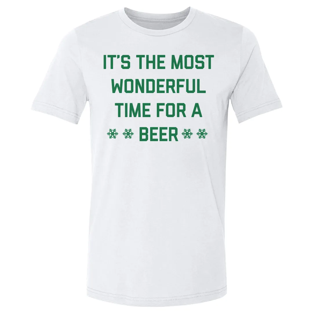 Christmas The Most Wonderful Time For A Beer sold by 500 Level product image thumbnail 2