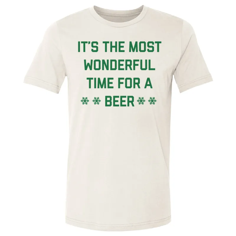 Christmas The Most Wonderful Time For A Beer sold by 500 Level