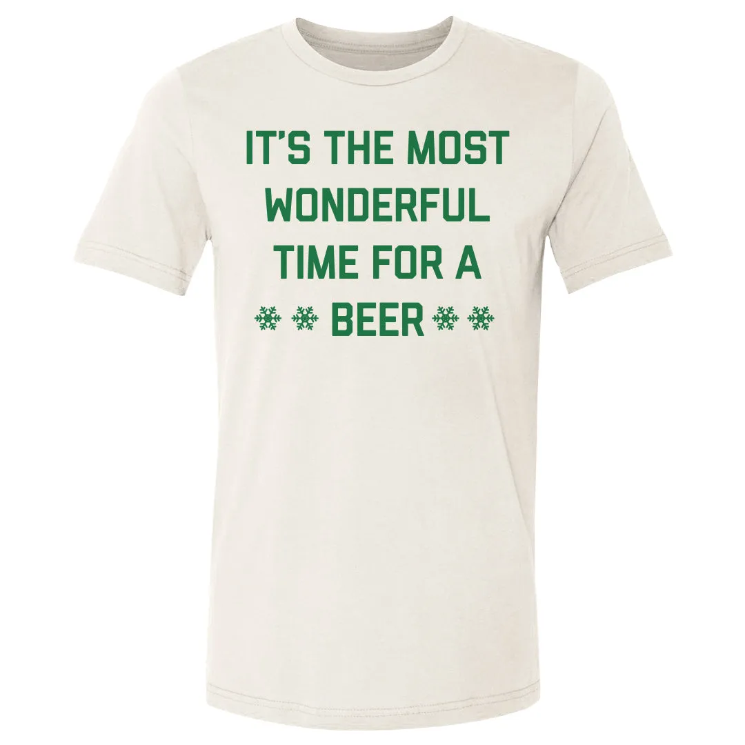 Christmas The Most Wonderful Time For A Beer sold by 500 Level