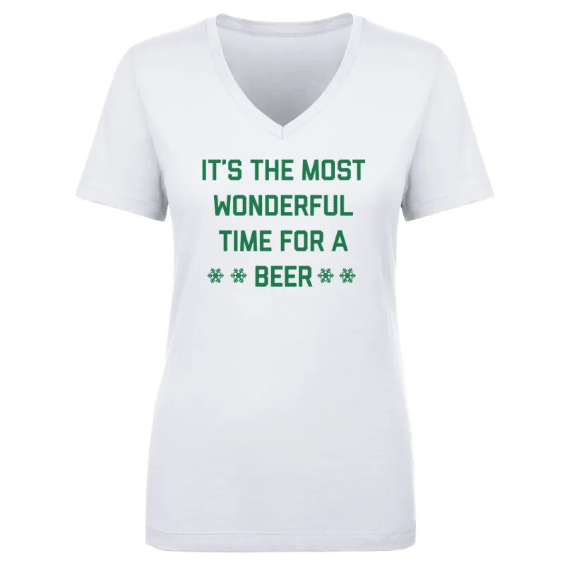 Christmas The Most Wonderful Time For A Beer sold by 500 Level