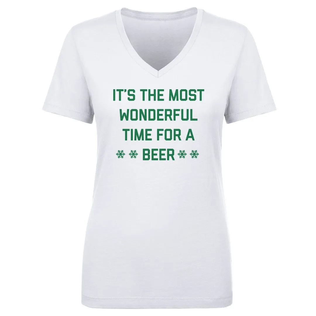 Christmas The Most Wonderful Time For A Beer sold by 500 Level