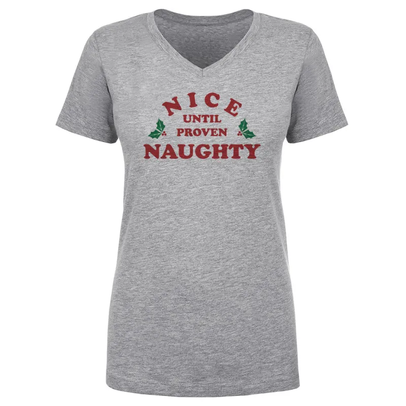 Christmas Nice Until Proven Naughty sold by 500 Level