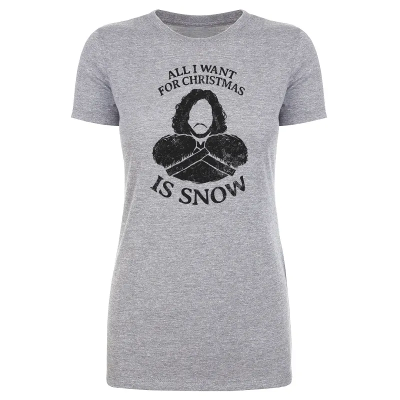 Christmas All I Want For Christmas Is Snow sold by 500 Level