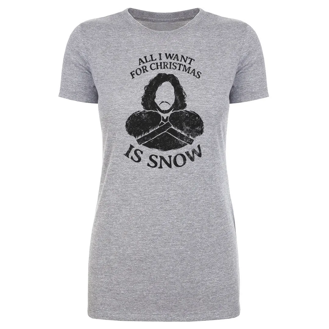 Christmas All I Want For Christmas Is Snow sold by 500 Level