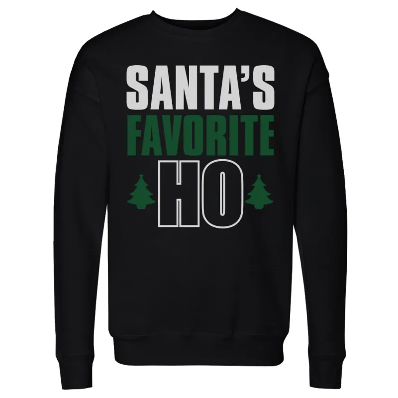 Christmas Santa's Favorite Ho WHT made by 500 Level