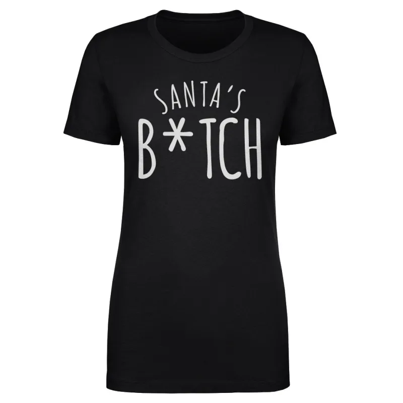 Christmas Santa's B-tch WHT sold by 500 Level