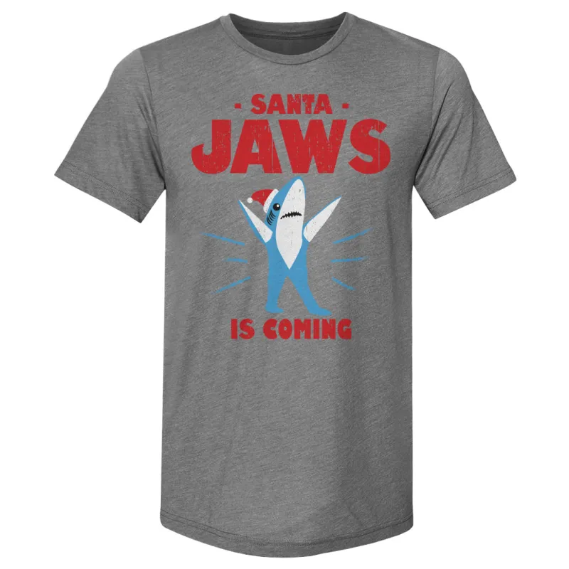 Christmas Santa Jaws WHT sold by 500 Level