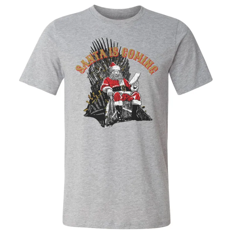 Christmas Santa Is Coming WHT sold by 500 Level